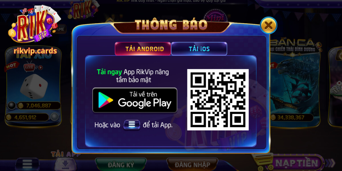 Ứng dụng cho phiên bản Android trên Google Play